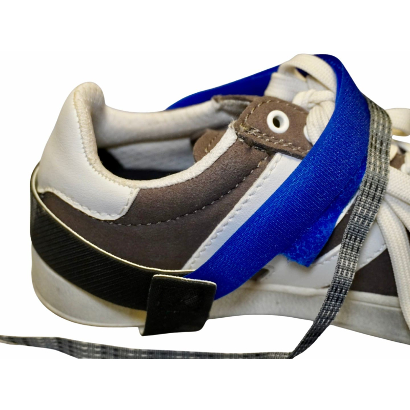 Talonette antistatique ESD mise à la terre via sol conducteur