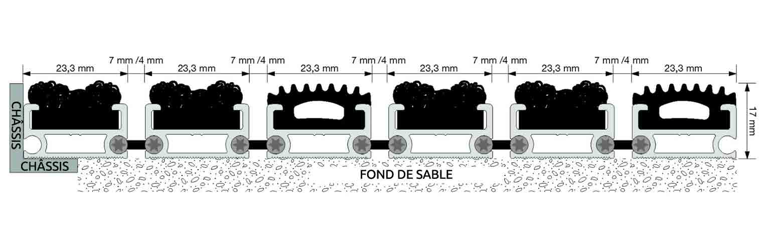 Tapis de drainage de sol en silicone polyvalent pour différentes zones de  votre