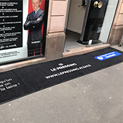 Tapis d'entrée logo | Le Pressing Strasbourg