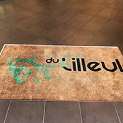 Tapis d'entrée personnalisable