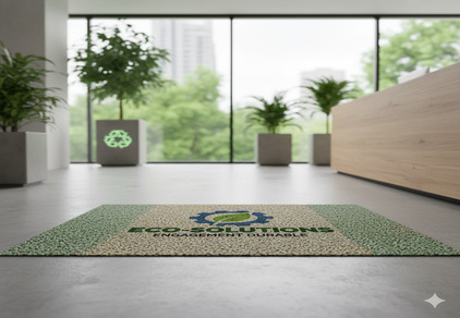 Des tapis d’entreprise éco-responsables et personnalisés, c’est possible !