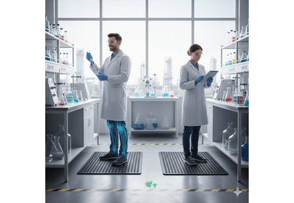 Moins de fatigue, plus d’efficacité : les avantages des tapis antifatigue dans le milieu chimique