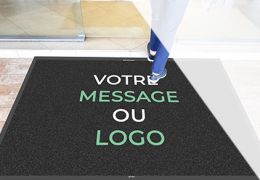 Tapis professionnel personnalisé : l’outil idéal pour communiquer avec un petit budget